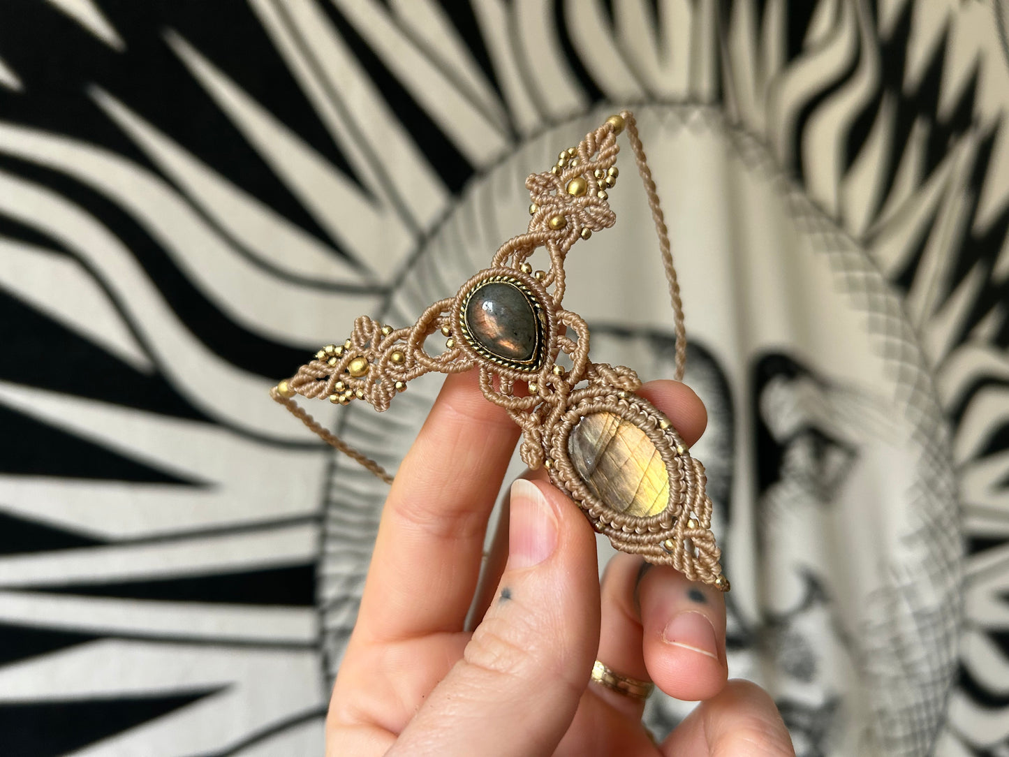 Kette „Seelenwächterin“ Labradorit Schmuck