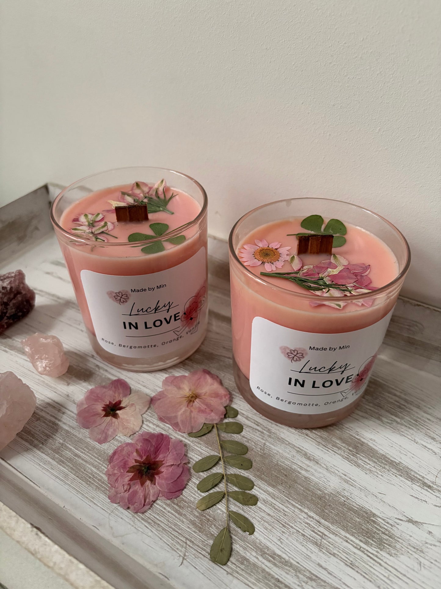 Sojawachskerze „Lucky in Love“