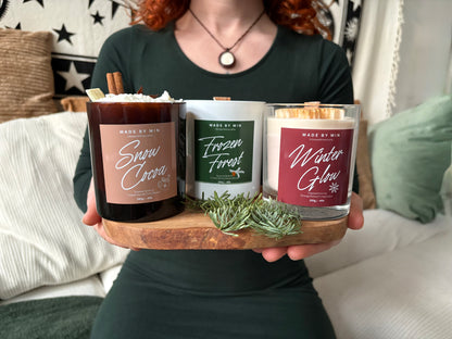 Sojawachskerze Weihnachtskollektion