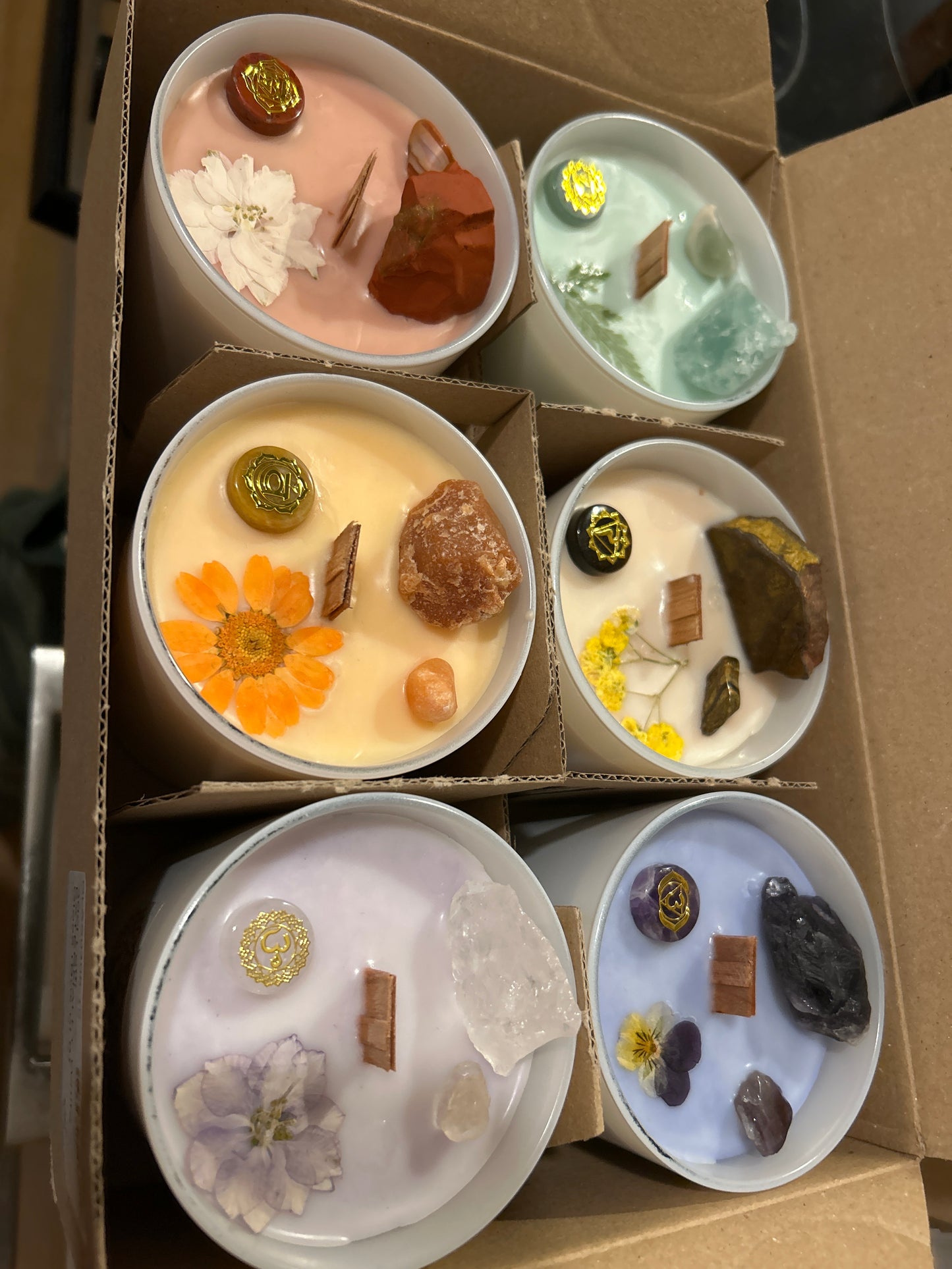 Auralis - Sojawachskerze • Chakra Kollektion