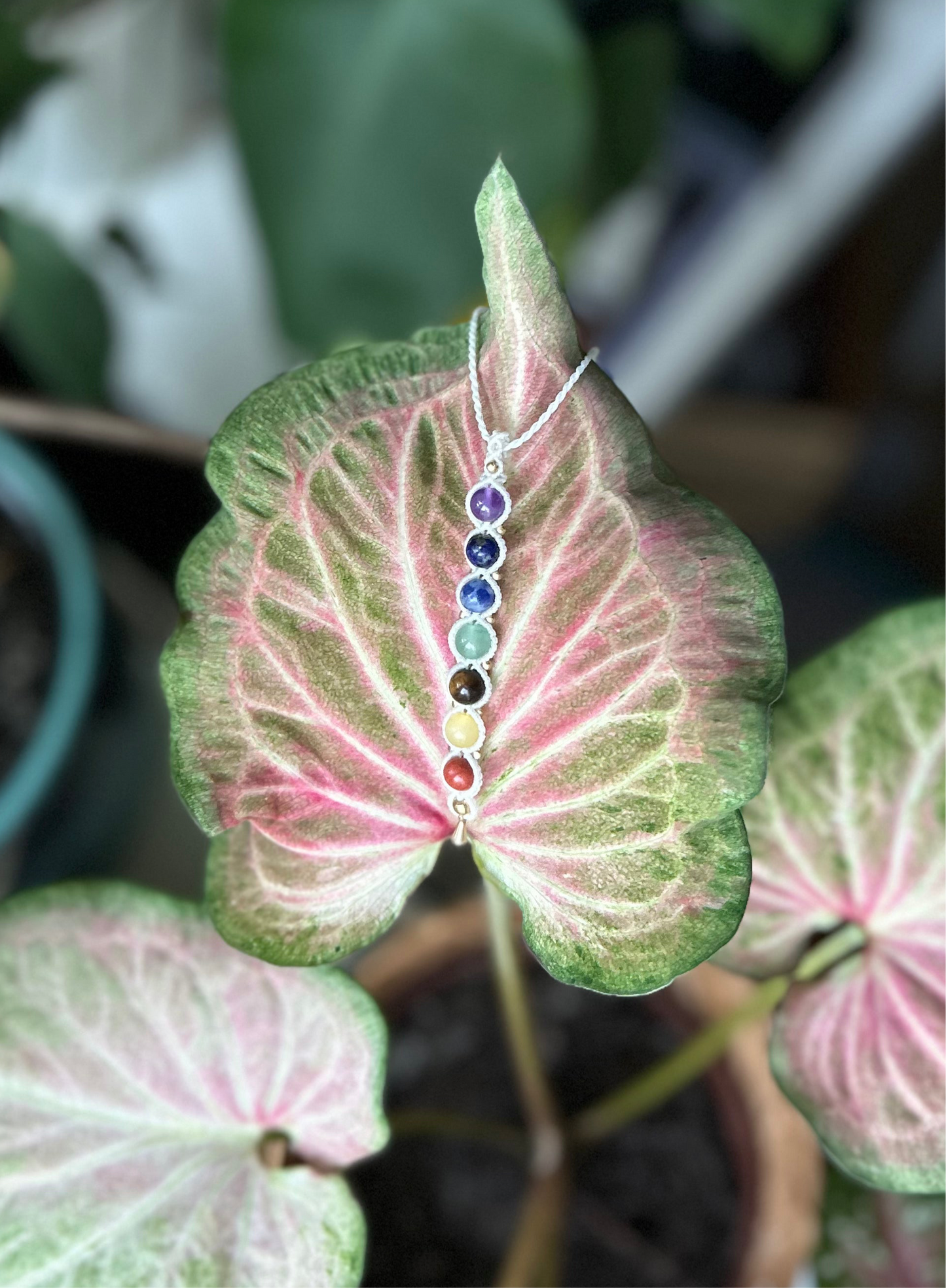 Kette ‚Chakra Flow‘ Edelstein Balance