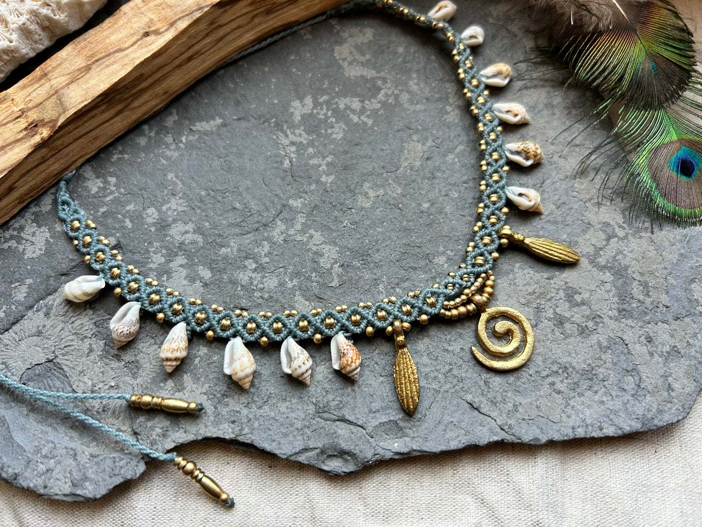 Kette ‚Meana‘ Muschel Choker