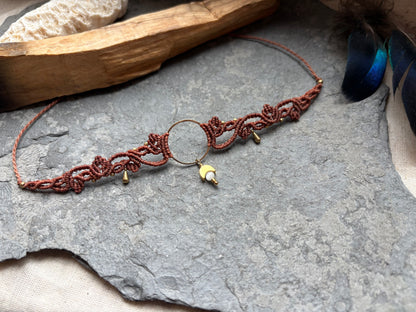 Choker Kette ‚Moonlight‘ Selenit