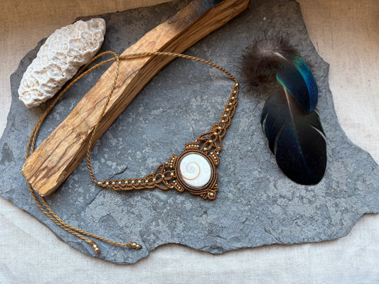 Kette ‚Maka Lua‘ Shiva Auge Choker