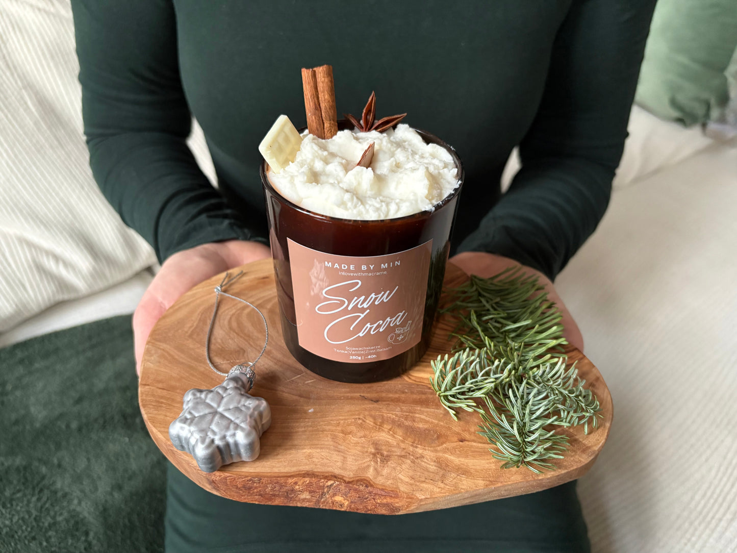 Sojawachskerze Weihnachtskollektion