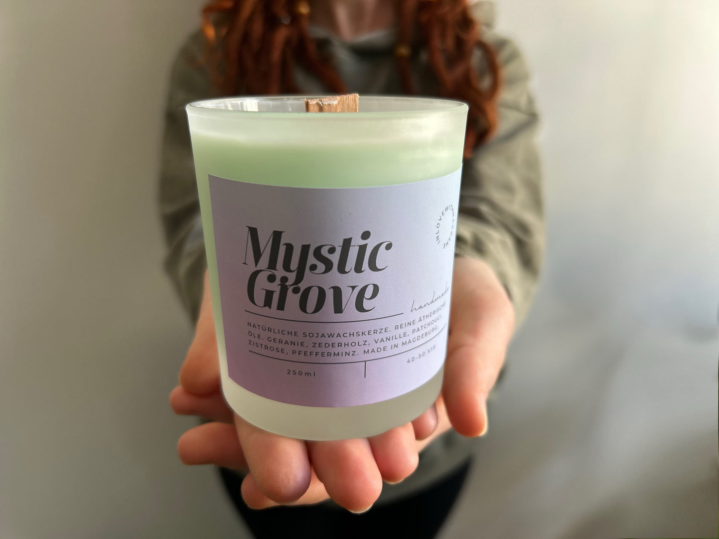 Sojawachskerze 'Mystic Grove'