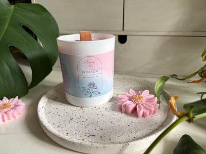 Sojawachskerze ‚Blossom‘