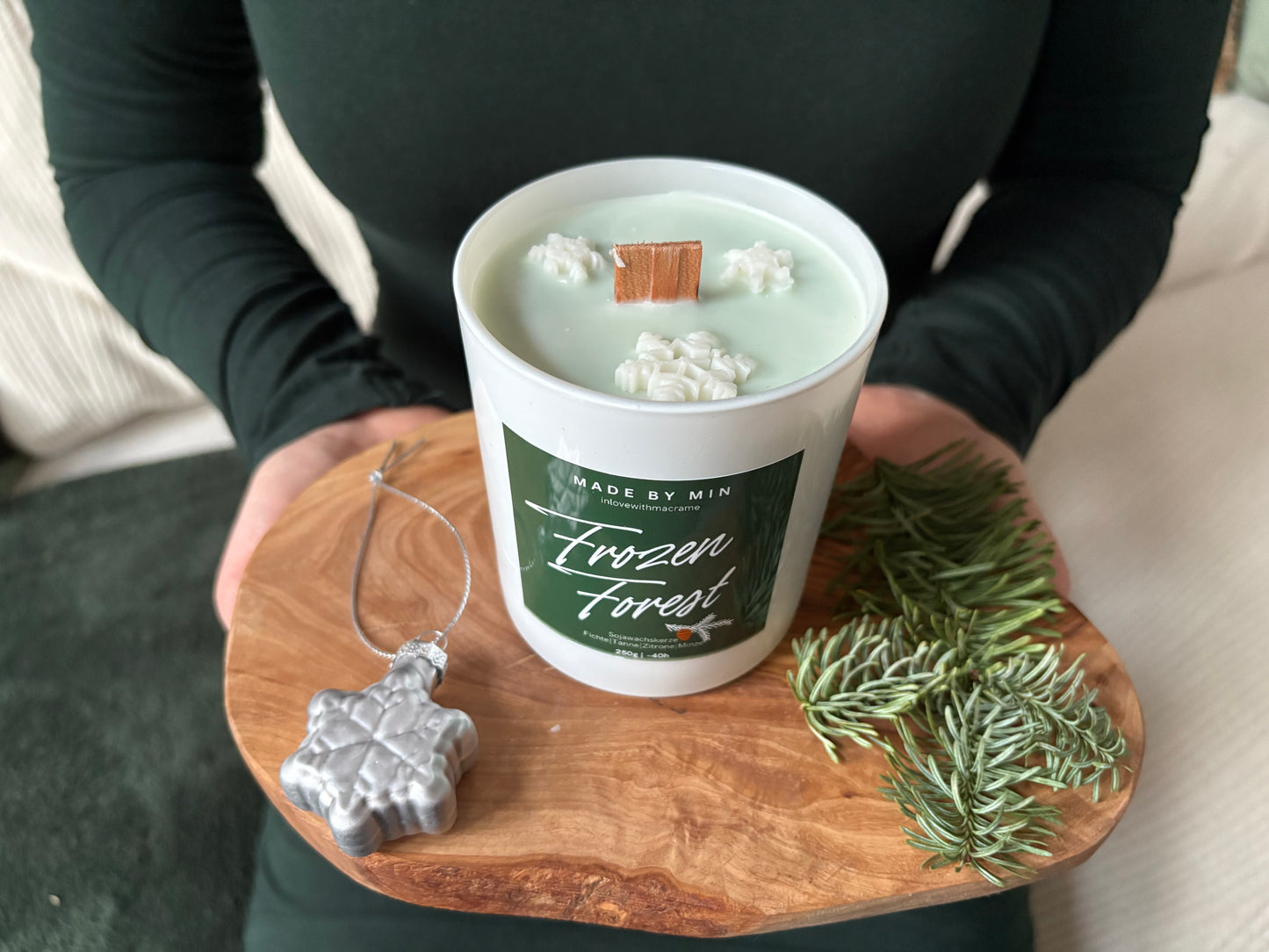 Sojawachskerze Weihnachtskollektion