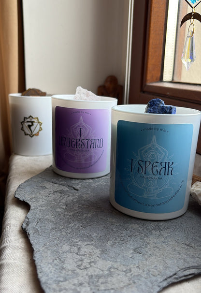 Auralis - Sojawachskerze • Chakra Kollektion