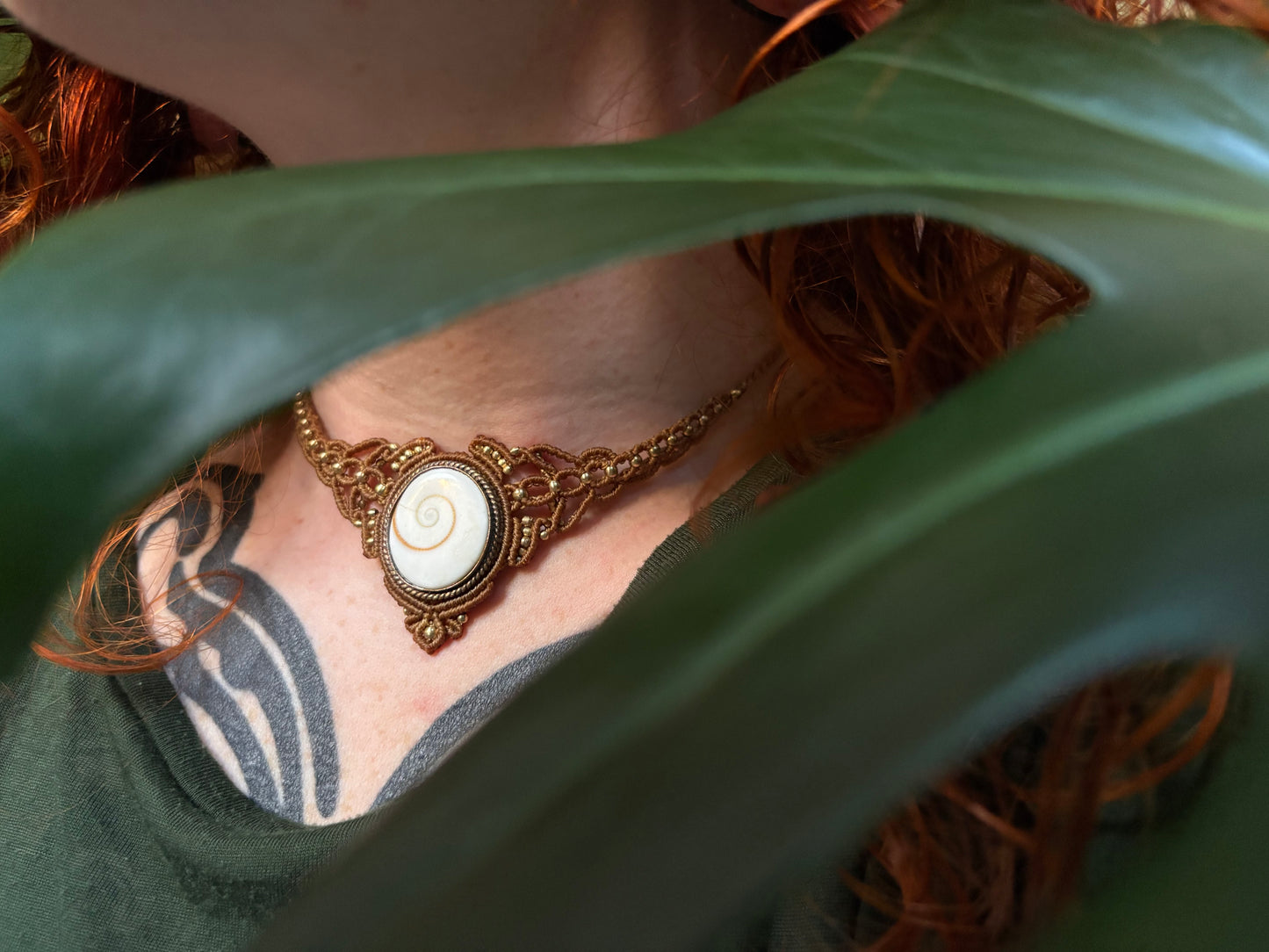 Kette ‚Maka Lua‘ Shiva Auge Choker