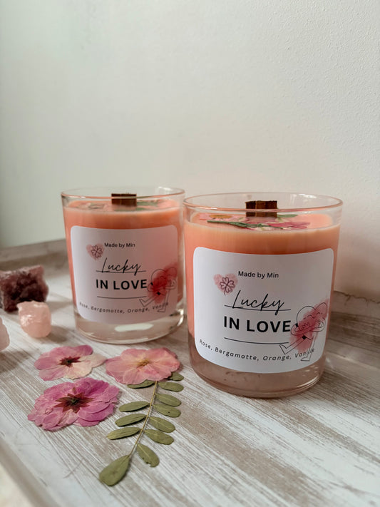 Sojawachskerze „Lucky in Love“