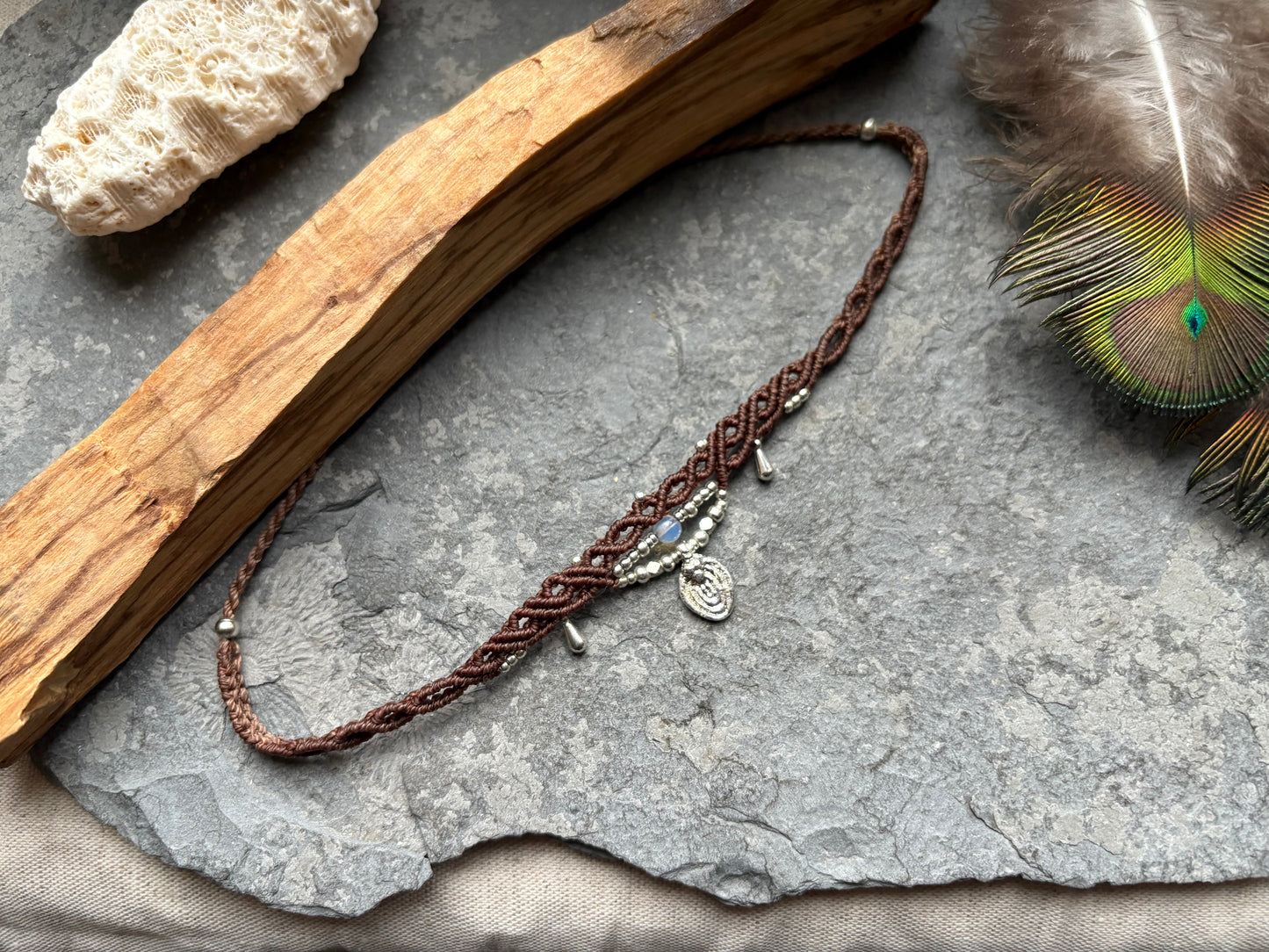 Kette „Onai“ Opalit Choker