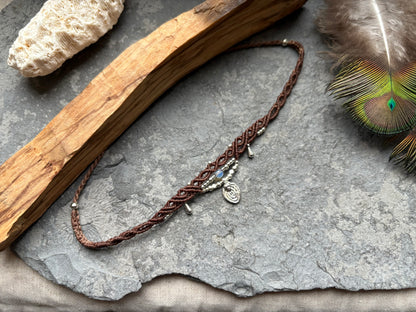 Kette „Onai“ Opalit Choker
