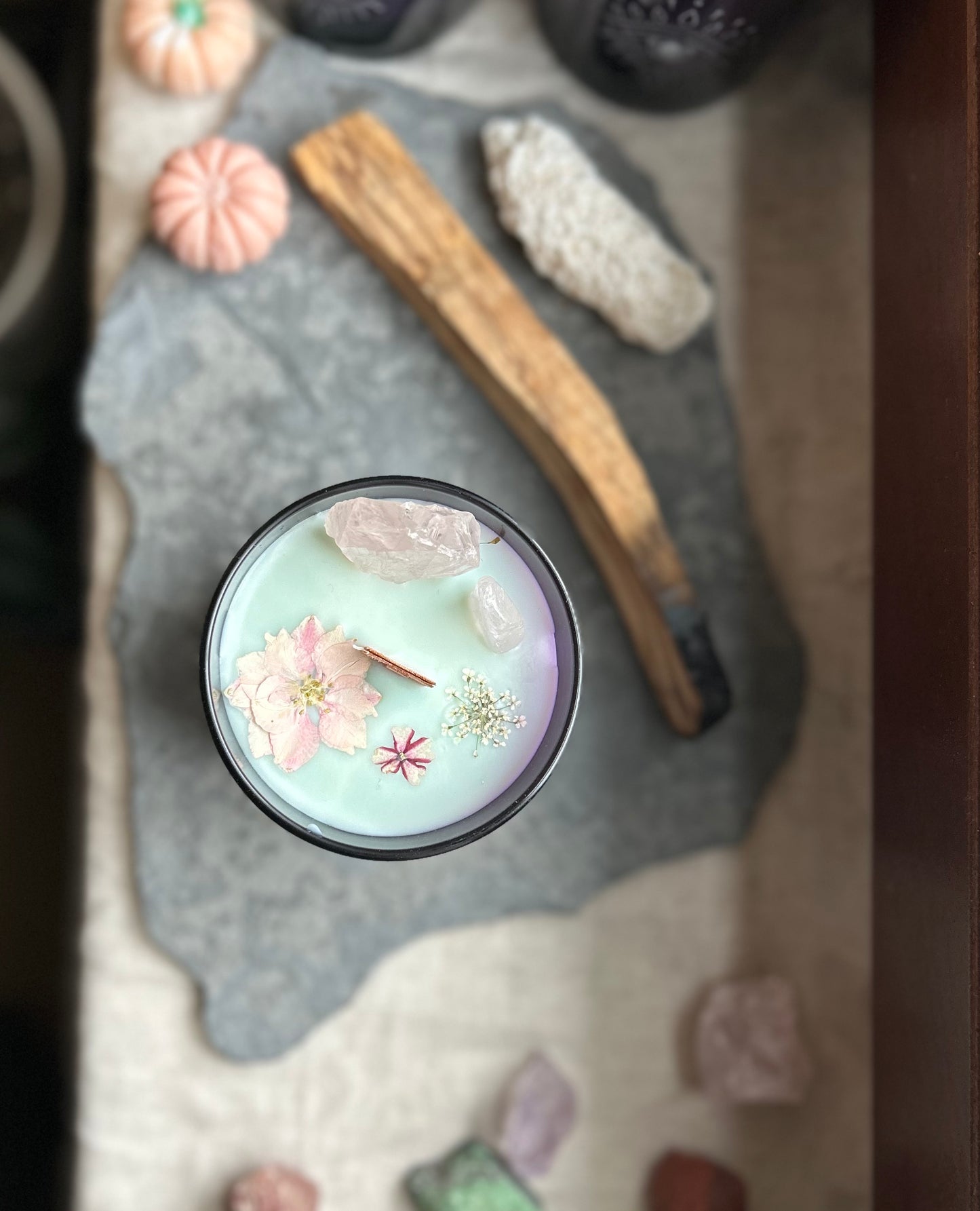 Sojawachskerze ‚Earthbound‘ Witchstone