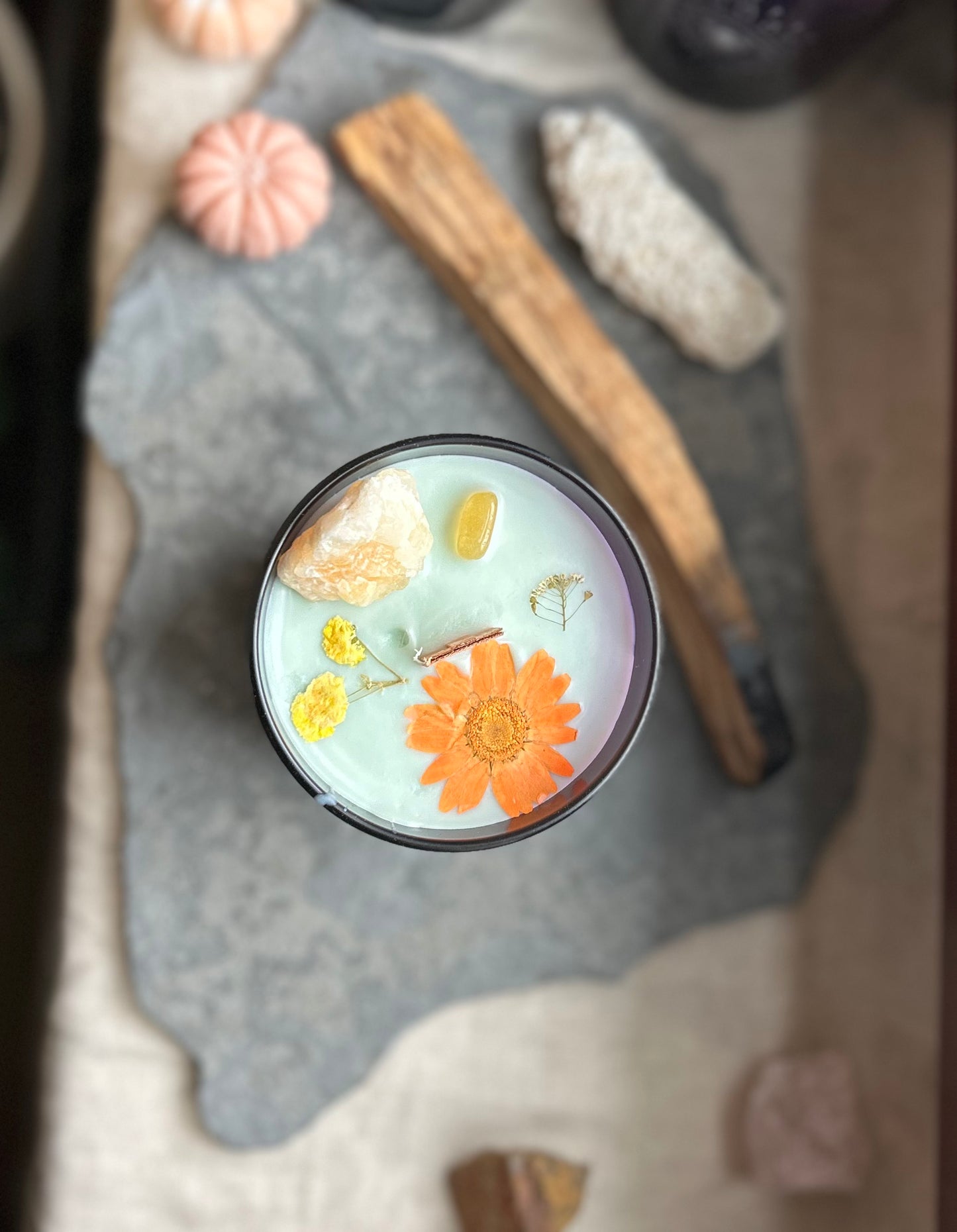 Sojawachskerze ‚Earthbound‘ Witchstone