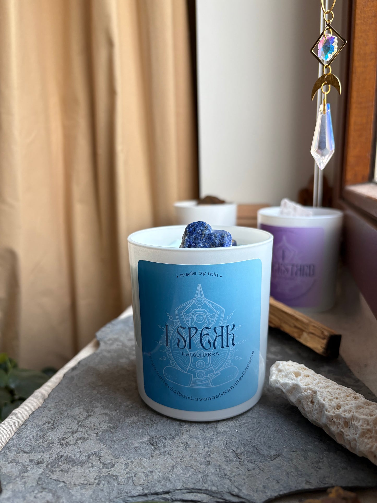 Auralis - Sojawachskerze • Chakra Kollektion