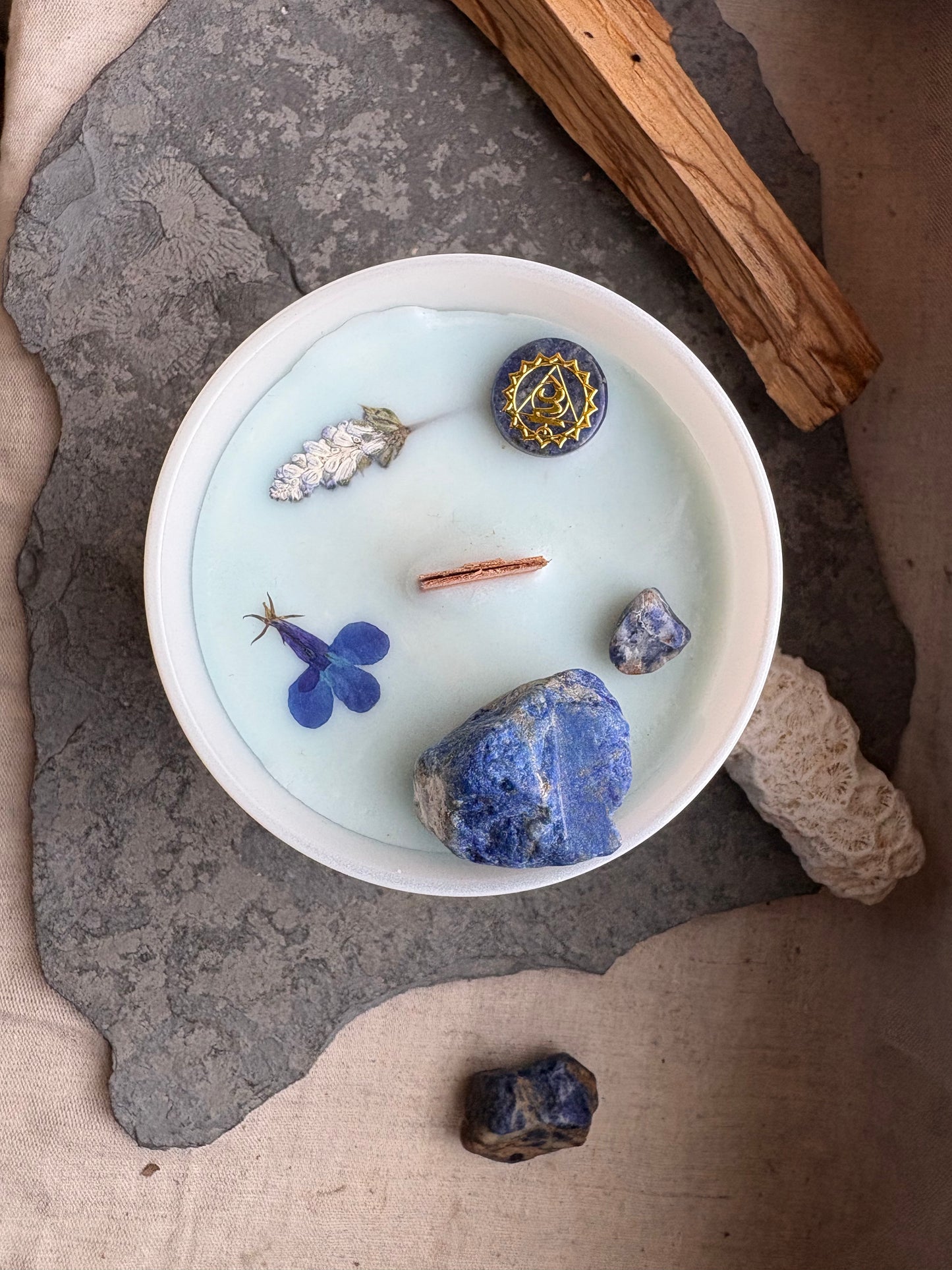 Auralis - Sojawachskerze • Chakra Kollektion