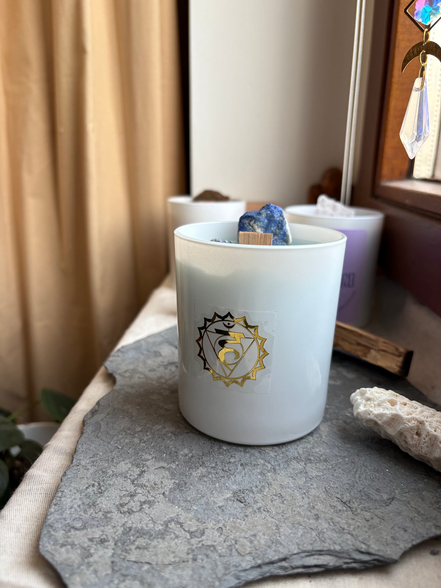 Auralis - Sojawachskerze • Chakra Kollektion