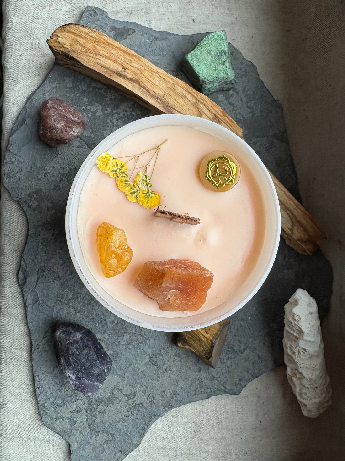 Auralis - Sojawachskerze • Chakra Kollektion