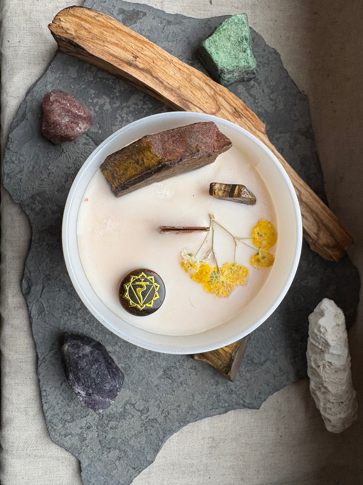 Auralis - Sojawachskerze • Chakra Kollektion