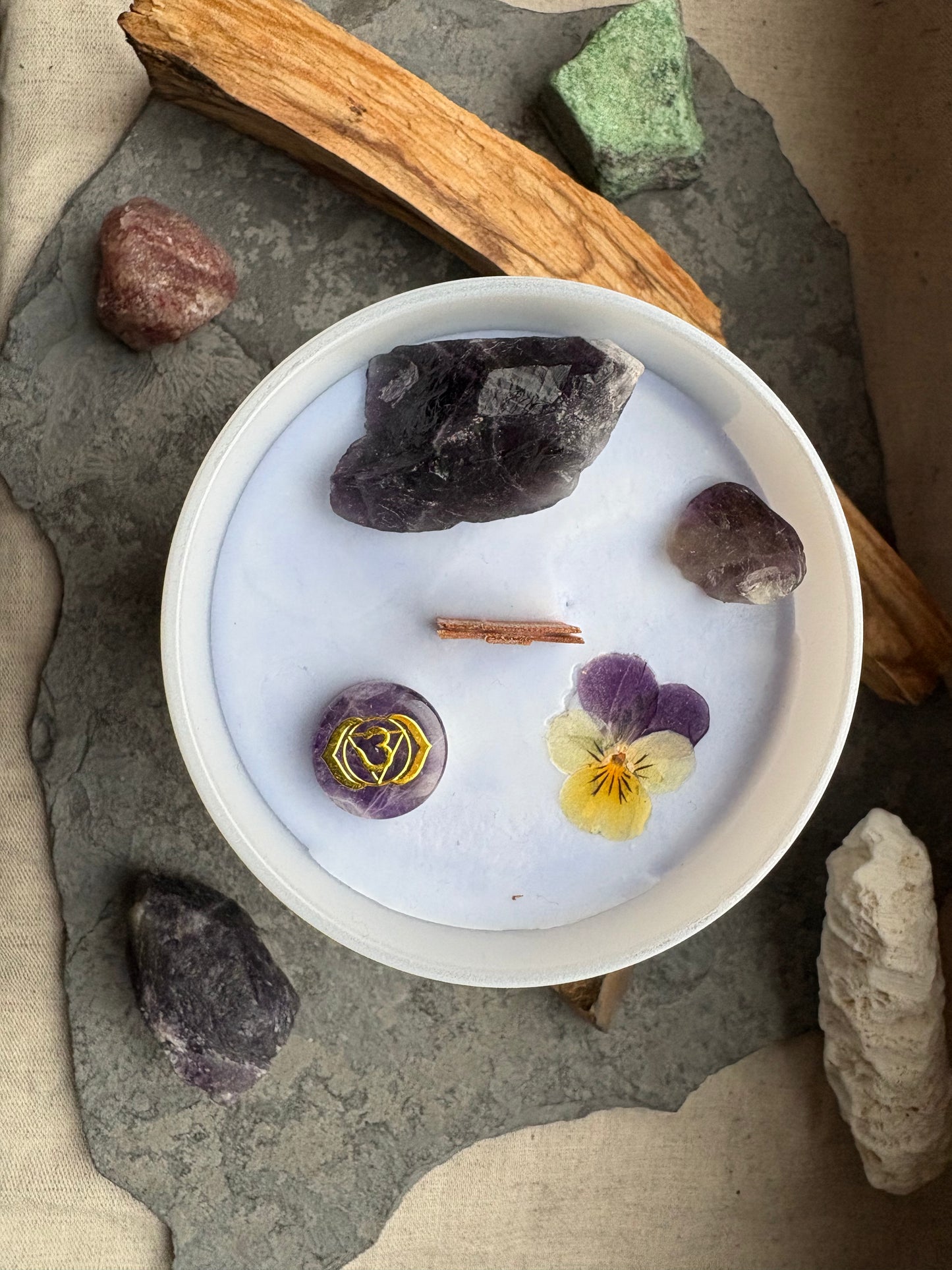 Auralis - Sojawachskerze • Chakra Kollektion