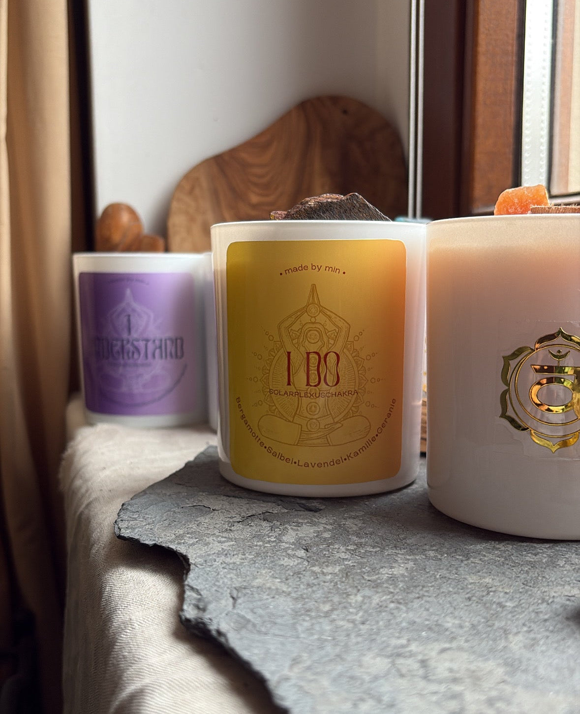 Auralis - Sojawachskerze • Chakra Kollektion