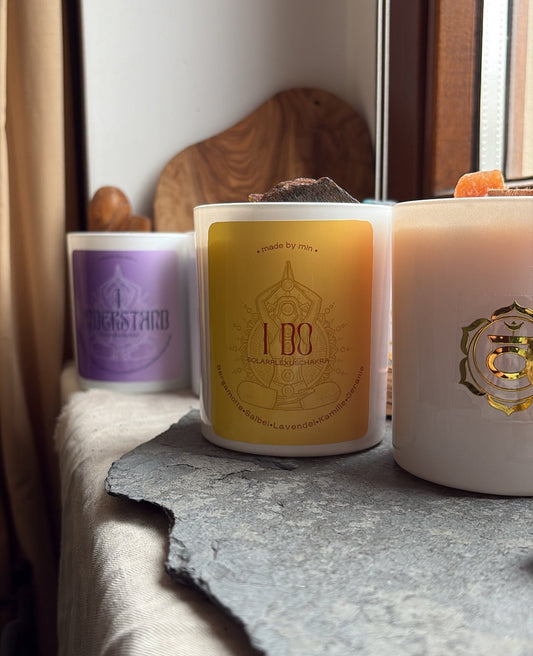 Auralis - Sojawachskerze • Chakra Kollektion