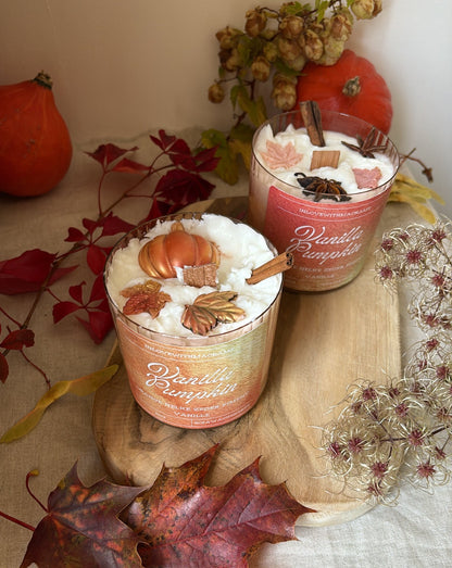 Sojawachskerze „Vanilla Pumpkin“