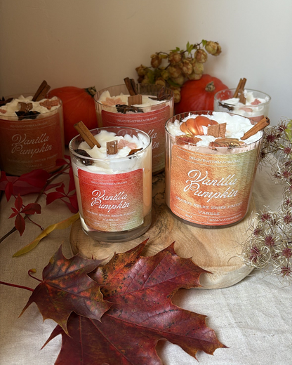 Sojawachskerze „Vanilla Pumpkin“