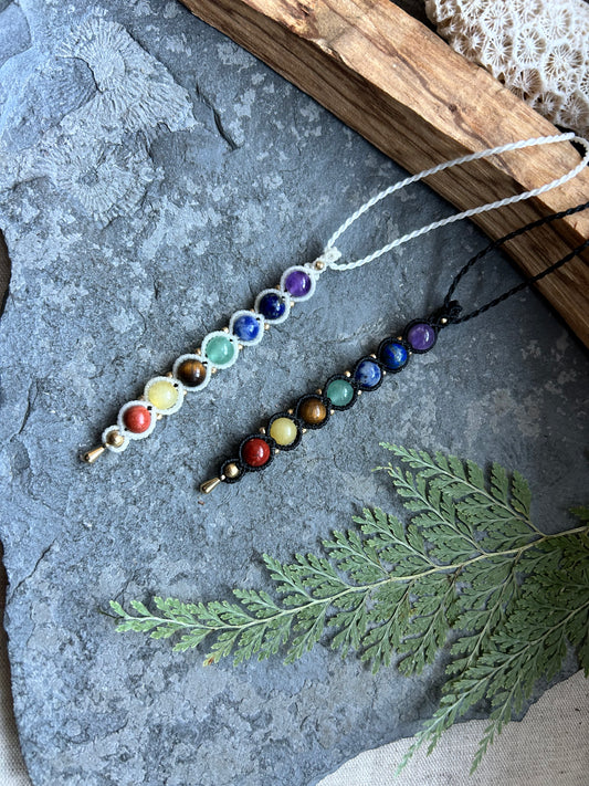 Kette ‚Chakra Flow‘ Edelstein Balance