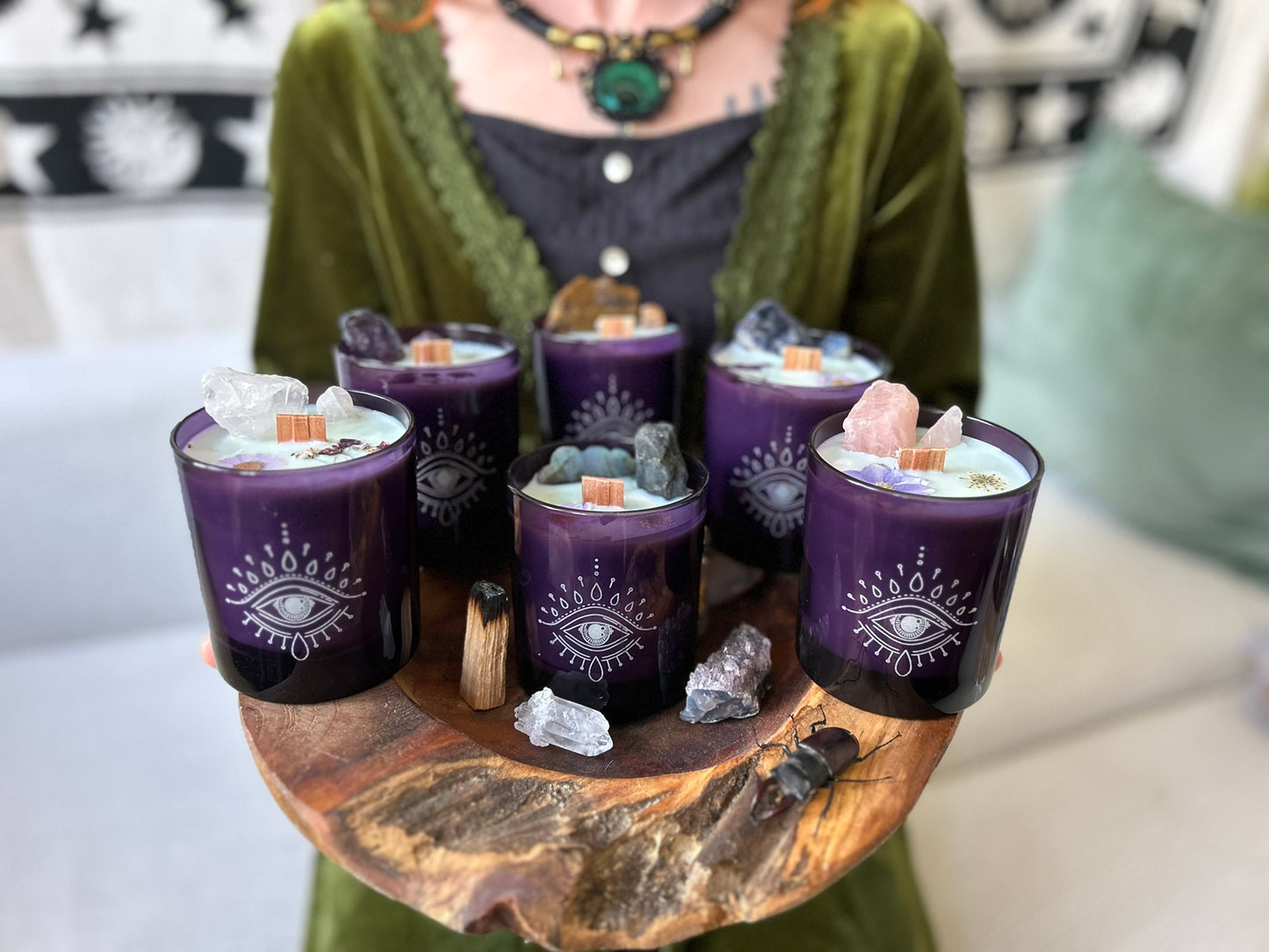 Sojawachskerze ‚Earthbound‘ Witchstone